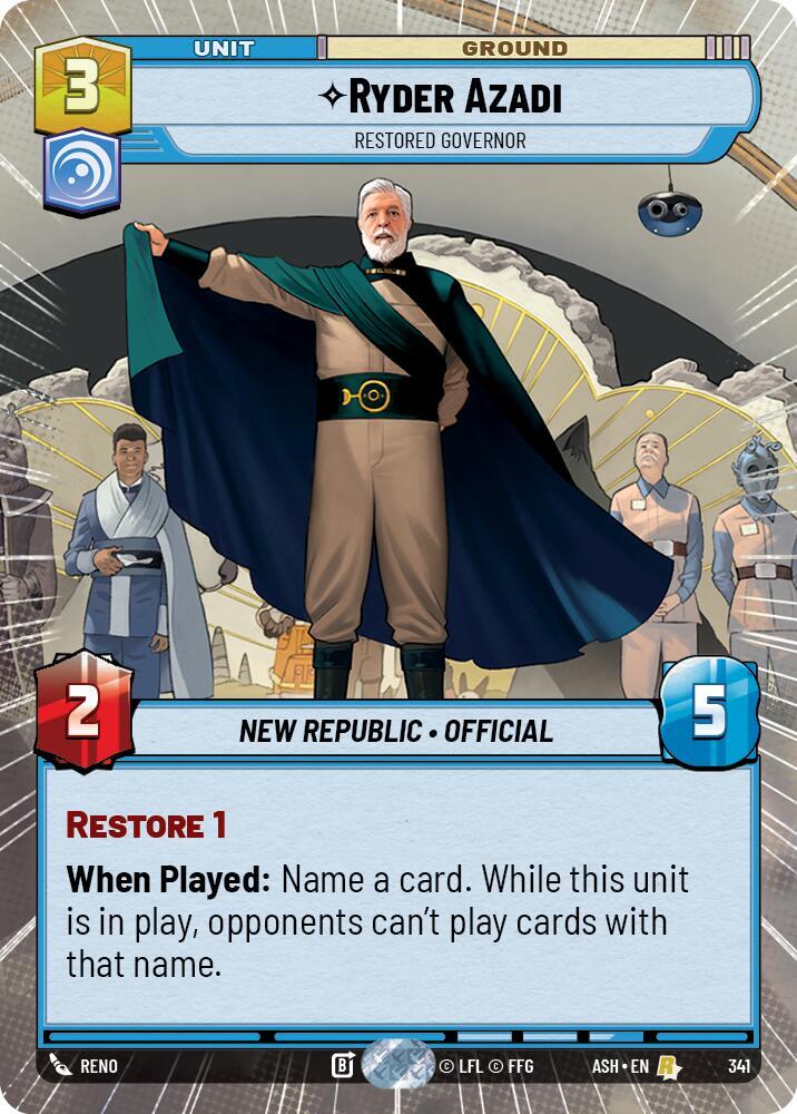 Ryder Azadi - Restored Governor (Hyperspace) [ASH] 341
