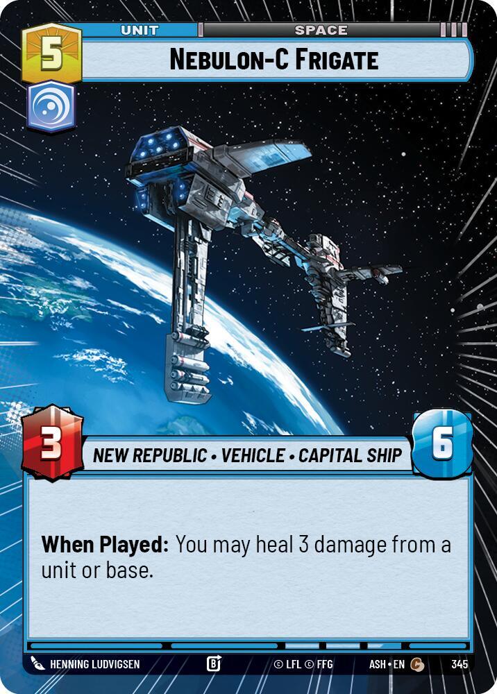 Nebulon-C Frigate (Hyperspace) - Ashes of the Empire (ASH)