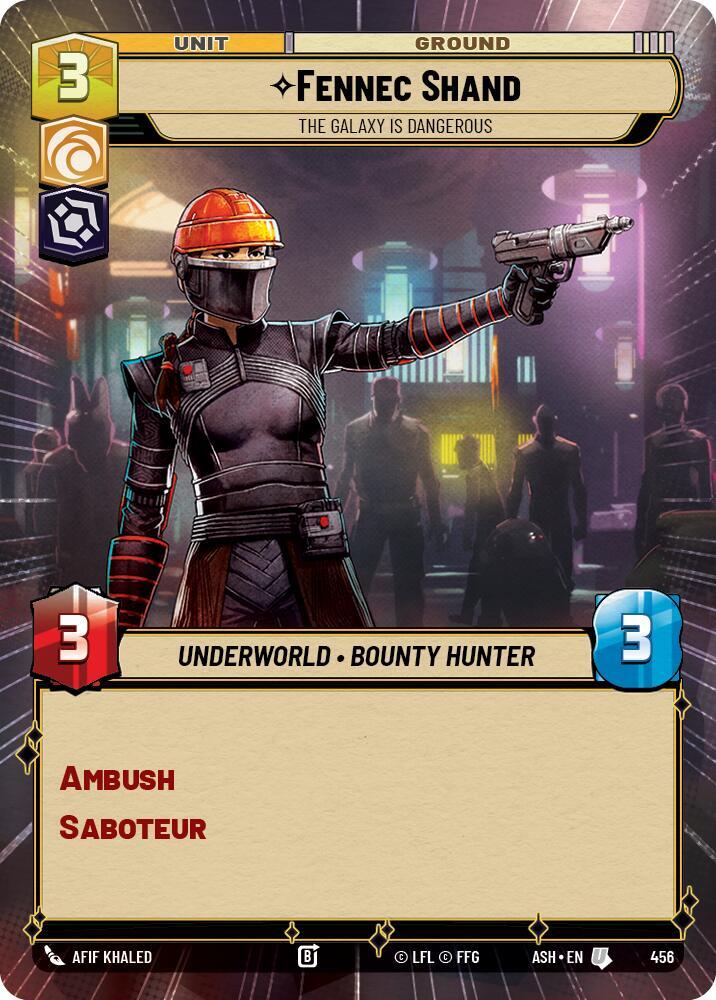 Fennec Shand - The Galaxy Is Dangerous (Hyperspace) - Ashes of the Empire (ASH)