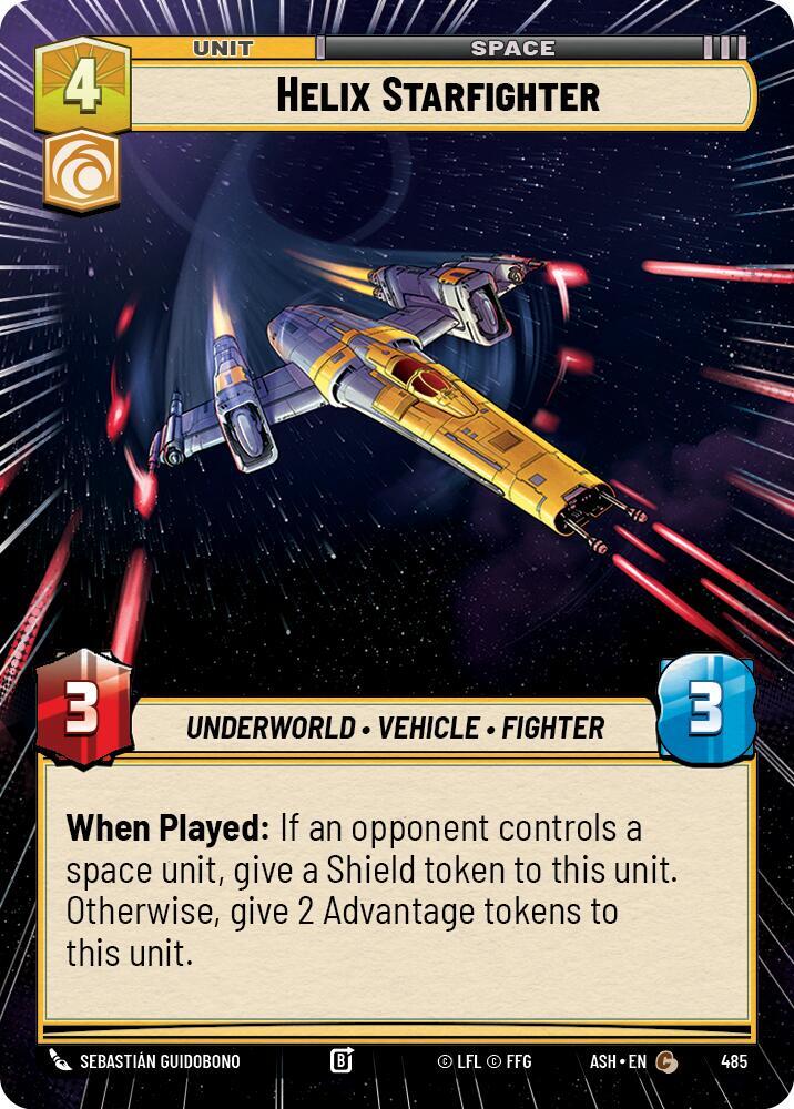 Helix Starfighter (Hyperspace) - Ashes of the Empire (ASH)