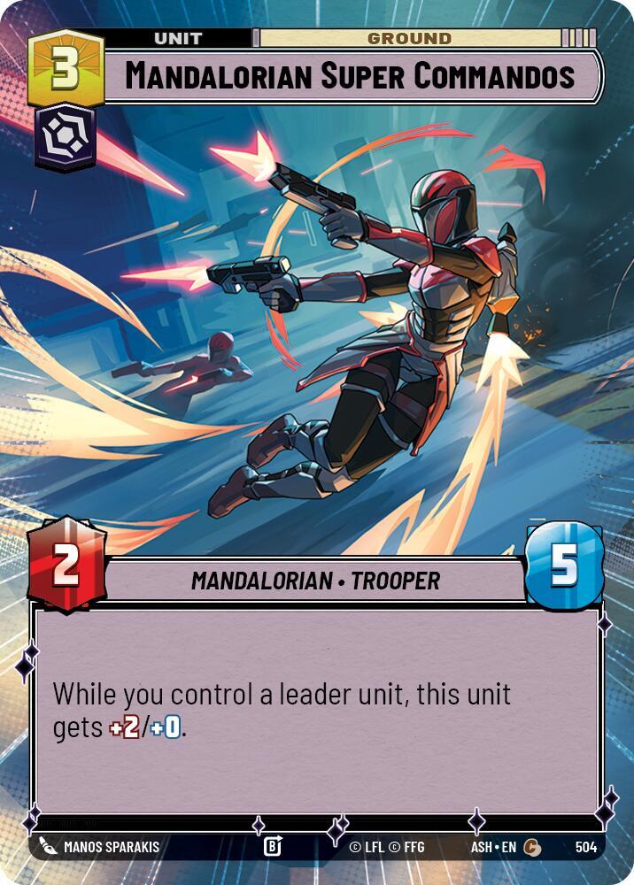 Mandalorian Super Commandos (Hyperspace) - Ashes of the Empire (ASH)