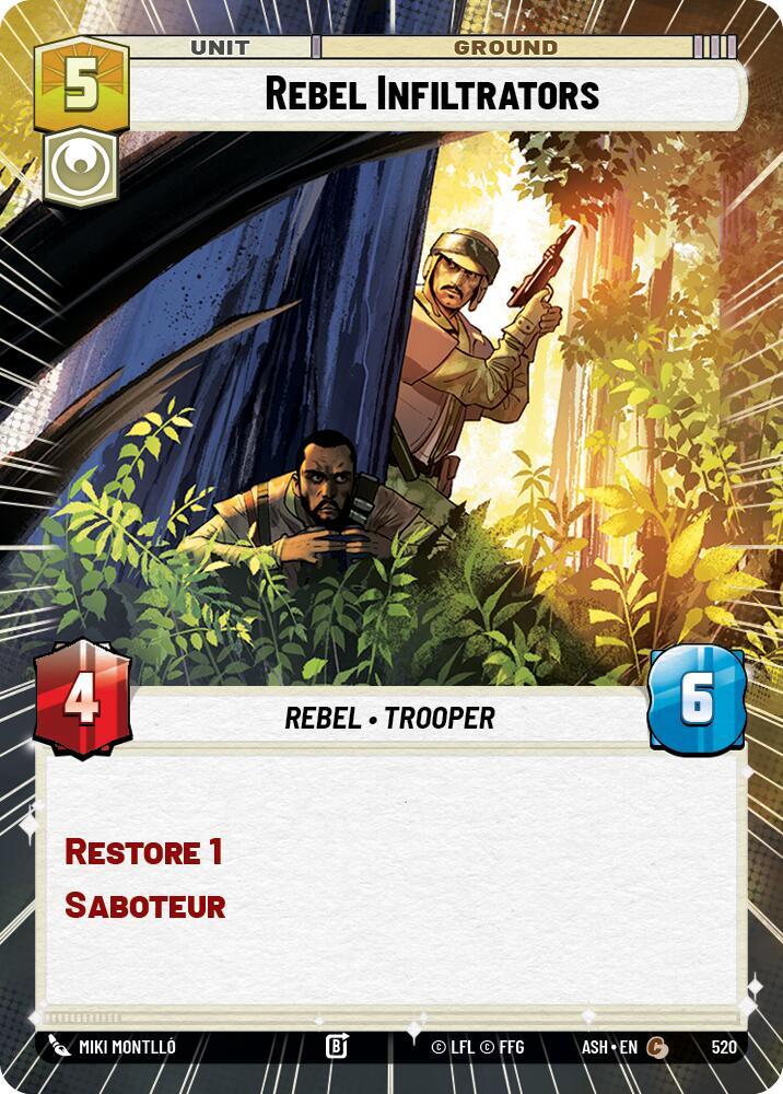 Rebel Infiltrators (Hyperspace) - Ashes of the Empire (ASH)