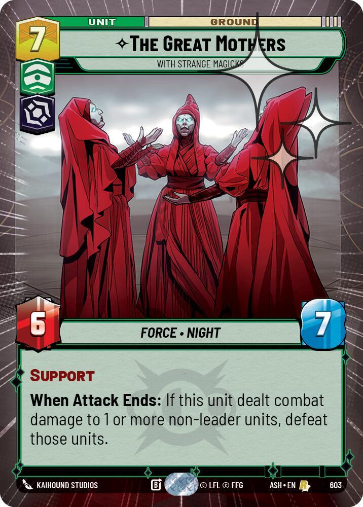 The Great Mothers - With Strange Magicks [ASH] (Hyperspace Foil) 603