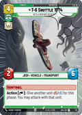 T-6 Shuttle 1974 - With a Mentor's Dedication (Hyperspace Foil) - Ashes of the Empire (ASH)