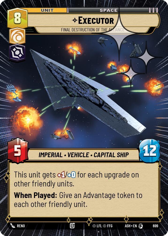 Executor - Final Destruction of the Alliance [ASH] (Hyperspace Foil) 699