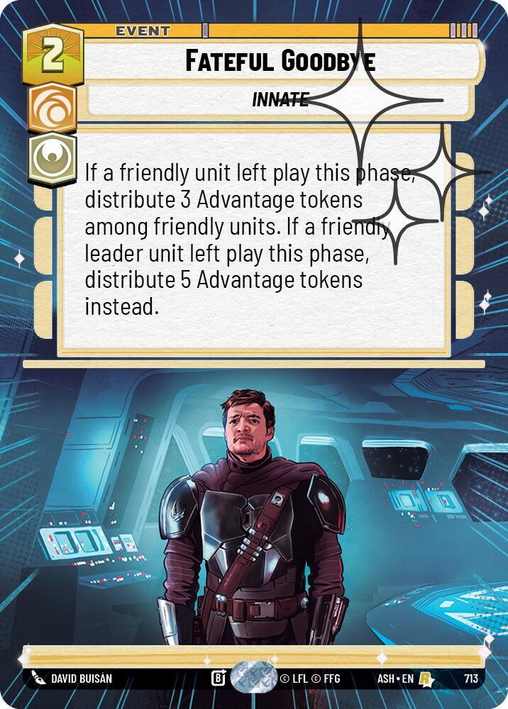 Fateful Goodbye (Hyperspace Foil) - Ashes of the Empire (ASH)