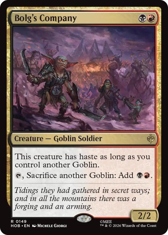 Bolg's Company [HOB] 149
