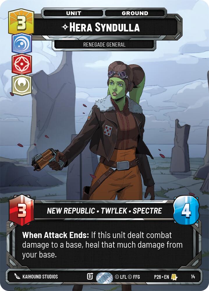 Hera Syndulla - Renegade General - Sector and Regional Promos: Season 2 (P26)