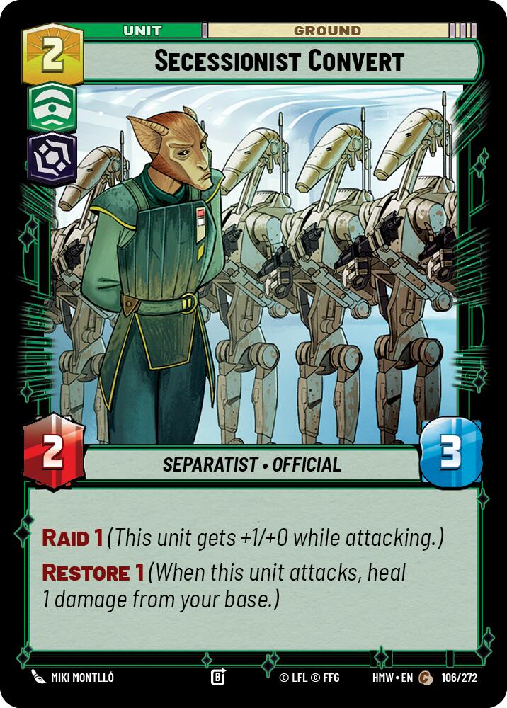 Secessionist Convert - Homeworlds (HMW)
