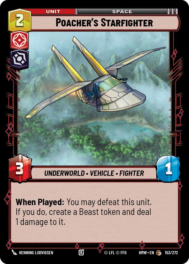 Poacher's Starfighter - Homeworlds (HMW)
