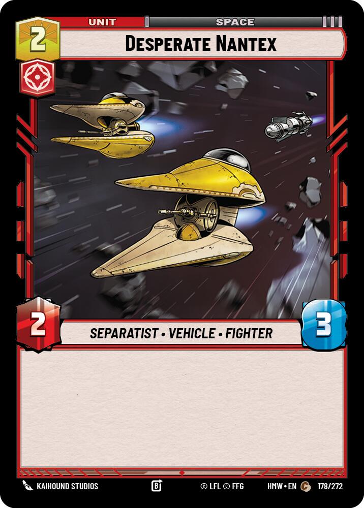 Desperate Nantex - Homeworlds (HMW)