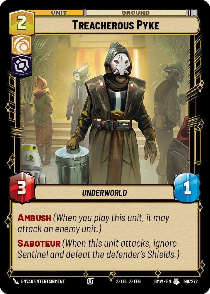 Treacherous Pyke - Homeworlds (HMW)