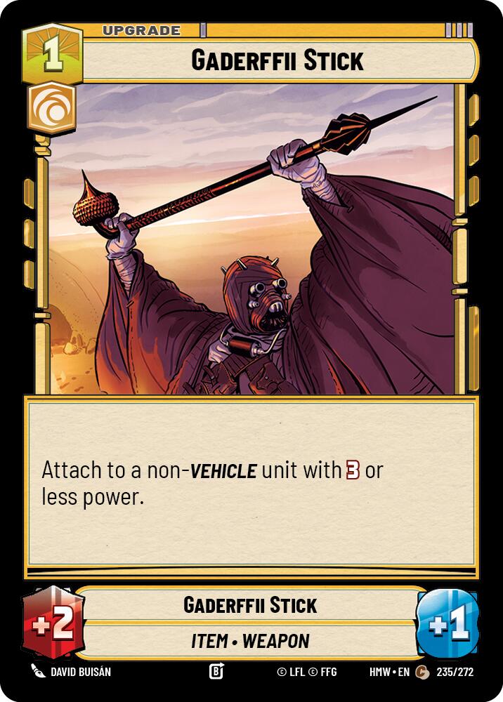 Gaderffii Stick - Homeworlds (HMW)