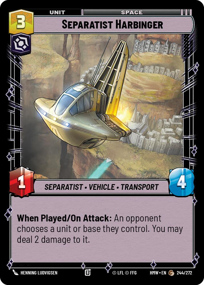 Separatist Harbinger - Homeworlds (HMW)