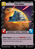 Pyke Sarisa - Homeworlds (HMW)