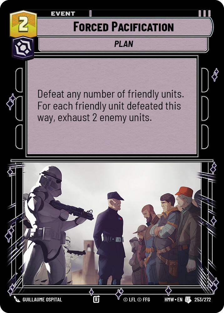 Forced Pacification - Homeworlds (HMW)
