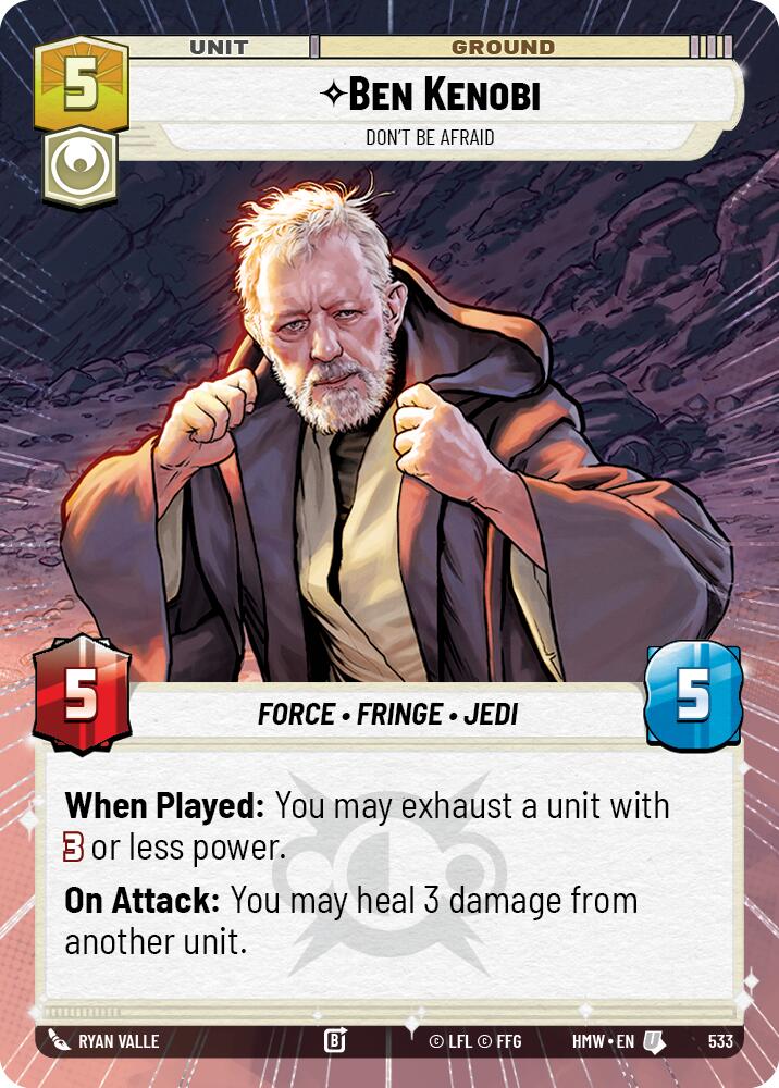 Ben Kenobi - Don't Be Afraid (Hyperspace) - Homeworlds (HMW)