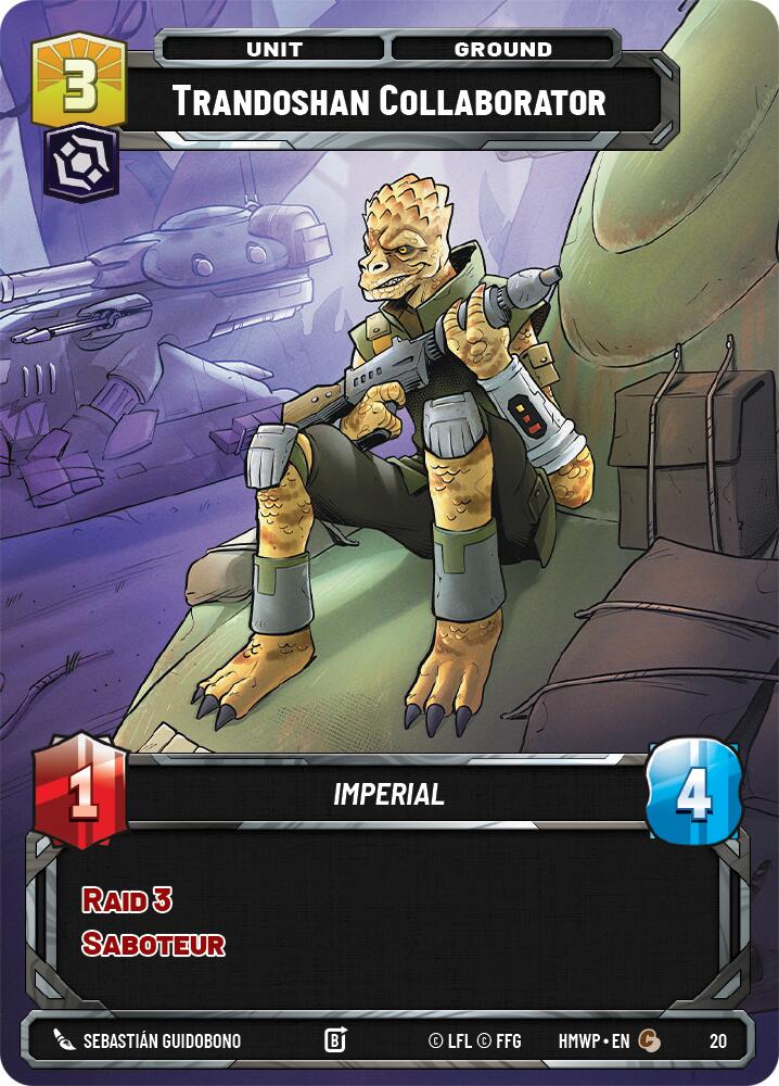 Trandoshan Collaborator - Homeworlds: Weekly Play Promos (HMWP)