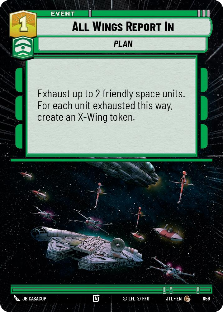All Wings Report In (Hyperspace Foil) [JTL] 856