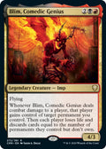 Blim, Comedic Genius [CMR] 272
