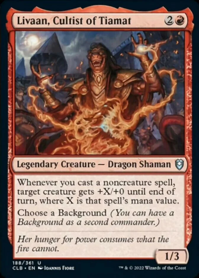 Livaan, Cultist of Tiamat [CLB] 188 (foil)