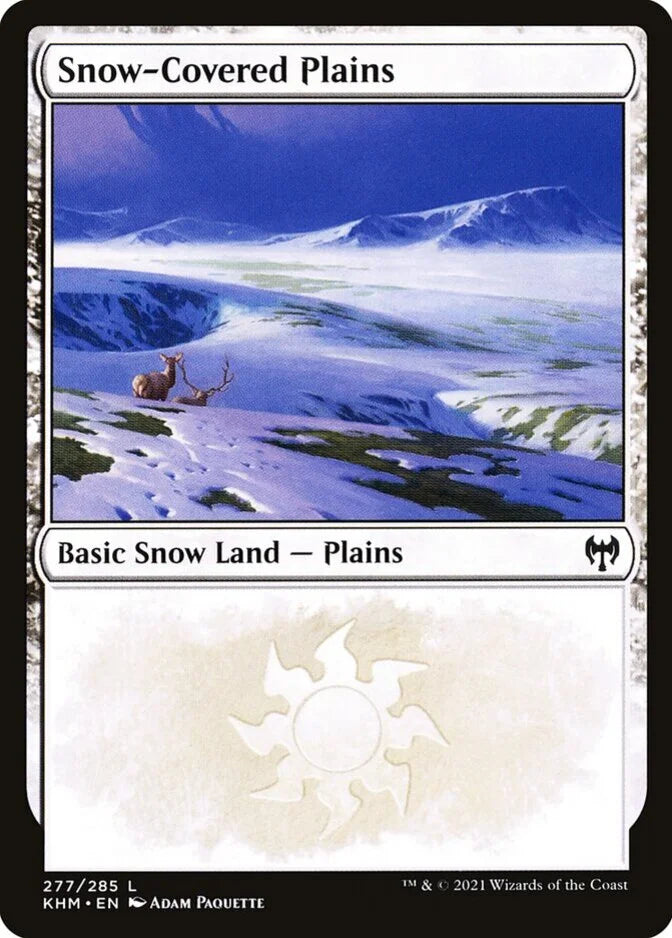 Snow-Covered Forest [KHM] 277 (foil)