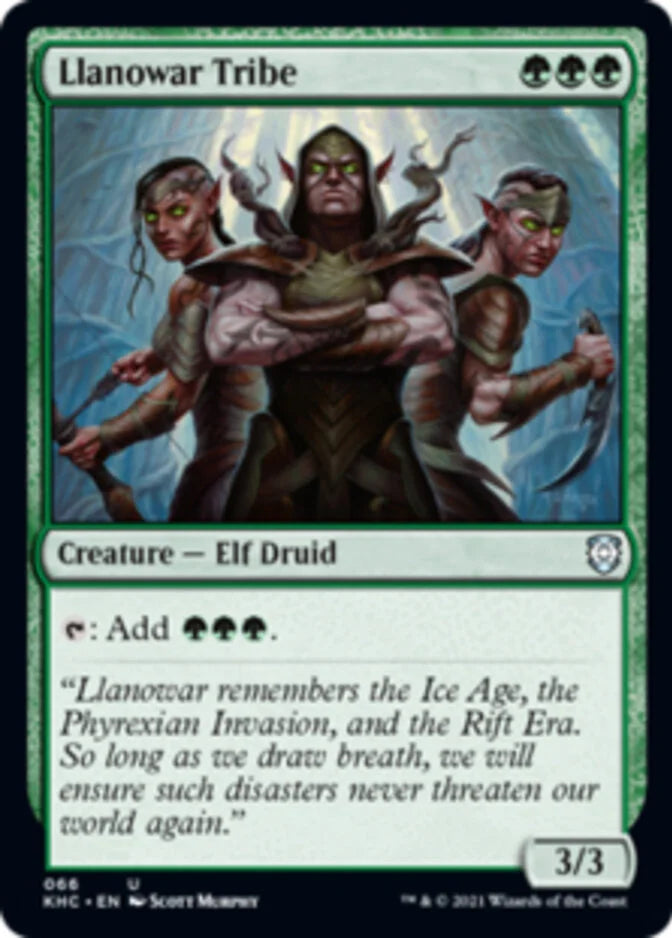 Llanowar Tribe [KHC] 66