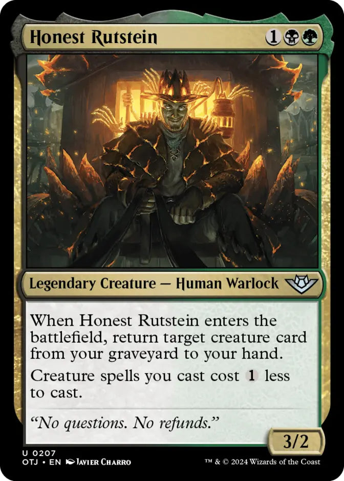 Honest Rutstein [OTJ] 207