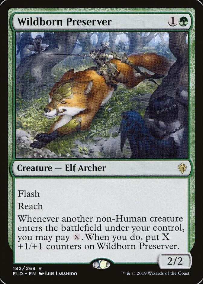 Wildborn Preserver [ELD] 182