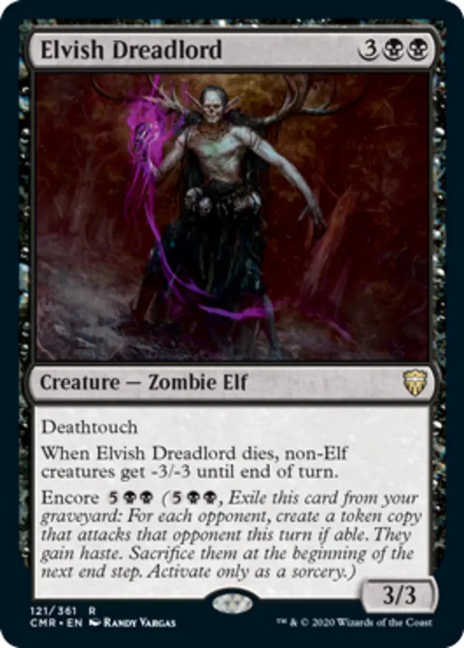 Elvish Dreadlord [CMR] 121