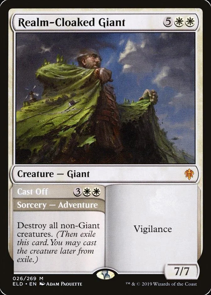 Realm-Cloaked Giant [ELD] 26 (foil)
