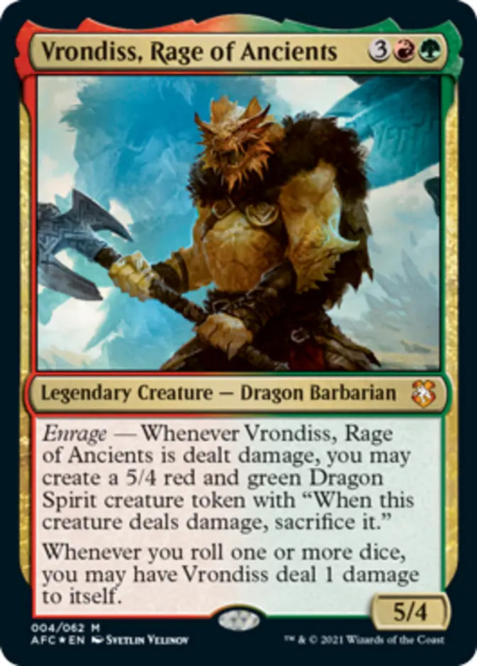 Vrondiss, Rage of Ancients [AFC] 4 (foil)