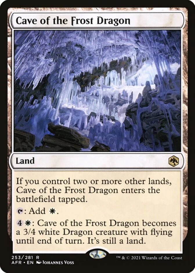 Cave of the Frost Dragon [AFR] 253 (foil)