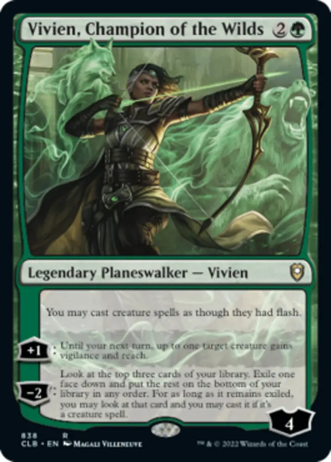 Vivien, Champion of the Wilds [CLB] 838