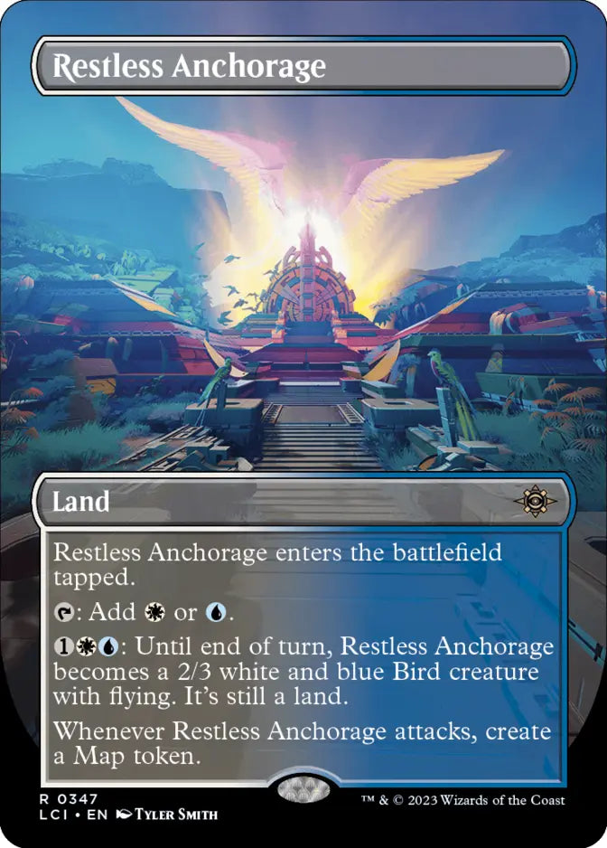 Restless Anchorage (Borderless) [LCI] 347 (foil)