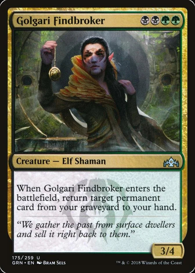 Golgari Findbroker [GRN] 175