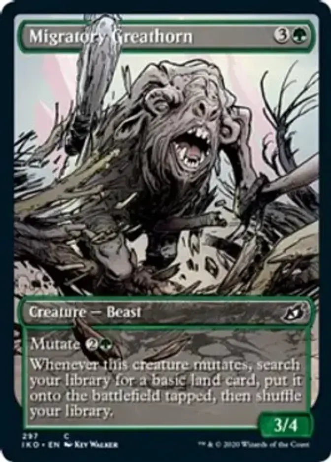 Migratory Greathorn (Showcase) [IKO] 297