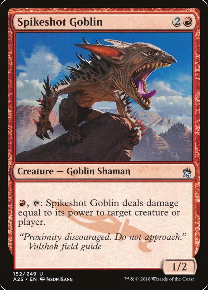 Spikeshot Goblin [A25] 152