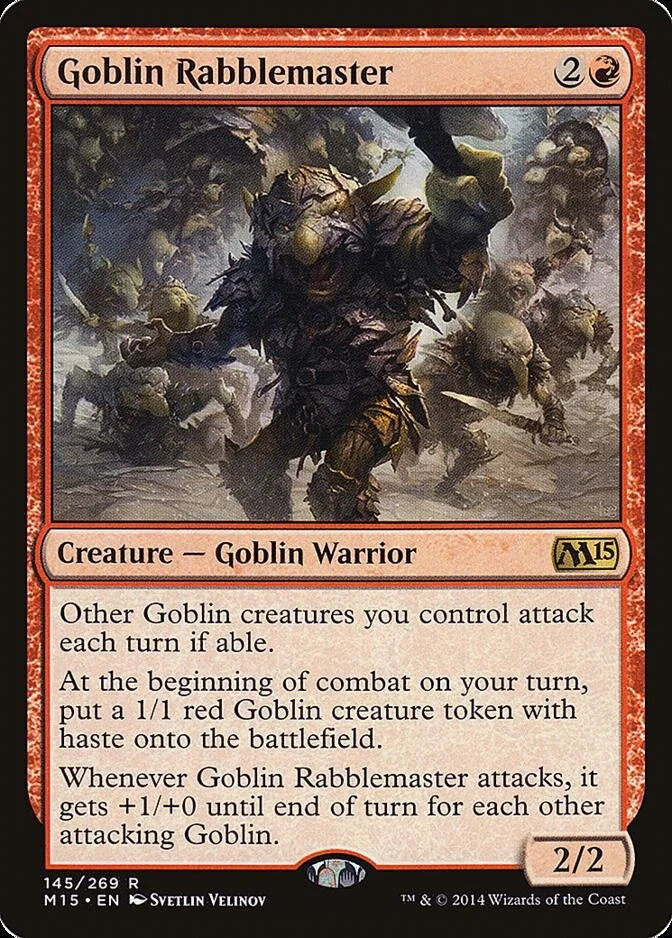Goblin Rabblemaster [BABP] 145 (foil)