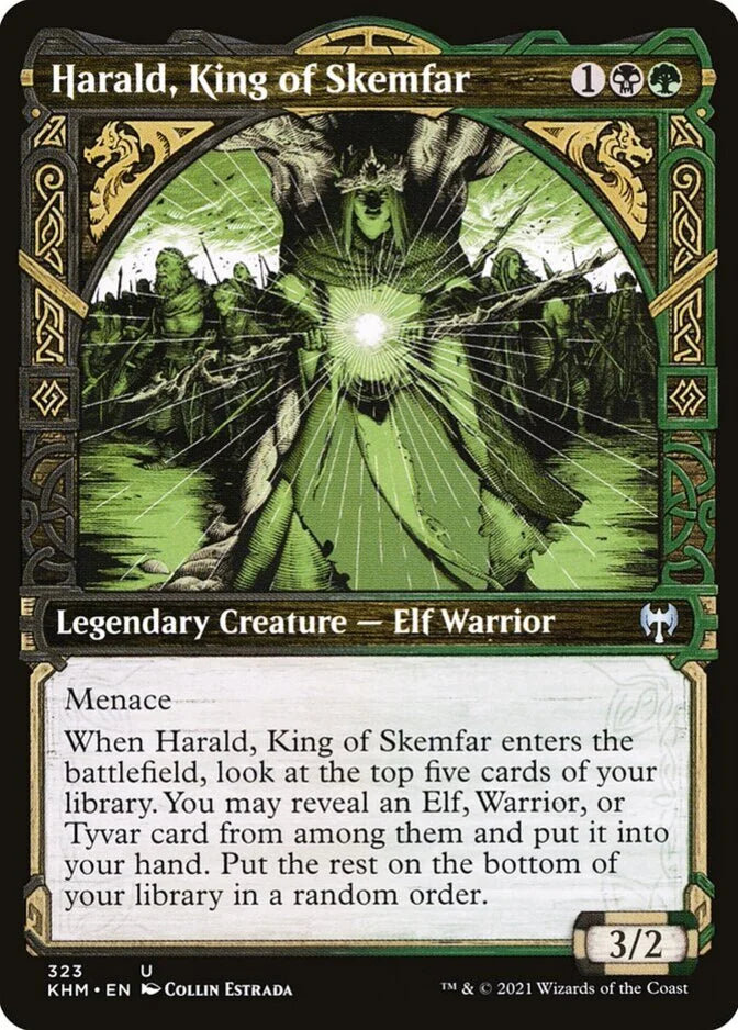 Harald, King of Skemfar (Showcase) [KHM] 323 (foil)