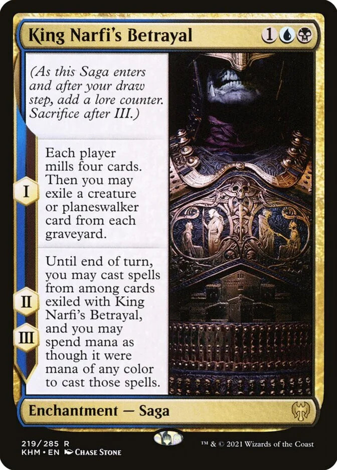 King Narfi's Betrayal [KHM] 219