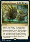 Emergent Ultimatum [IKO] 185