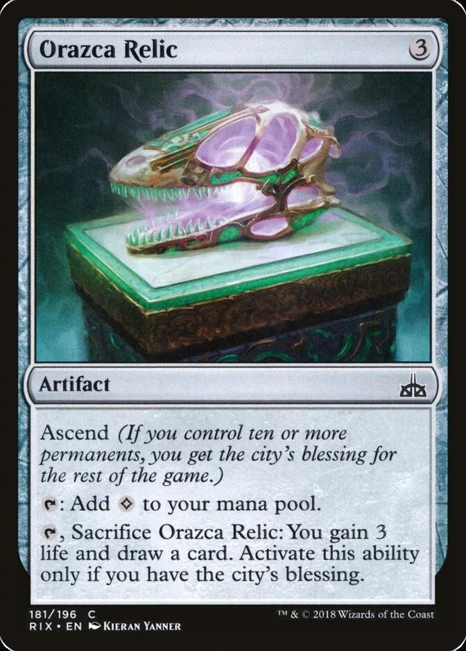 Orazca Relic [RIX] 181