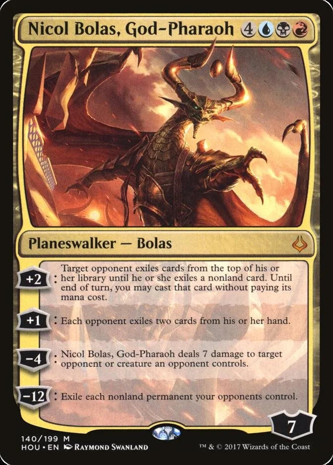 Nicol Bolas, God-Pharaoh [HOU] 140