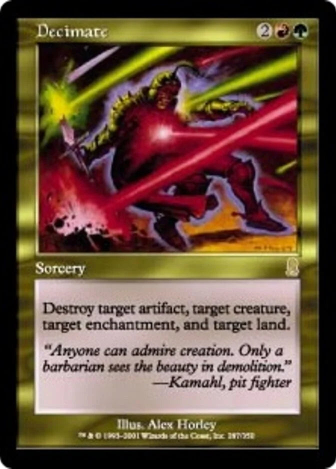 Decimate [OD] 287