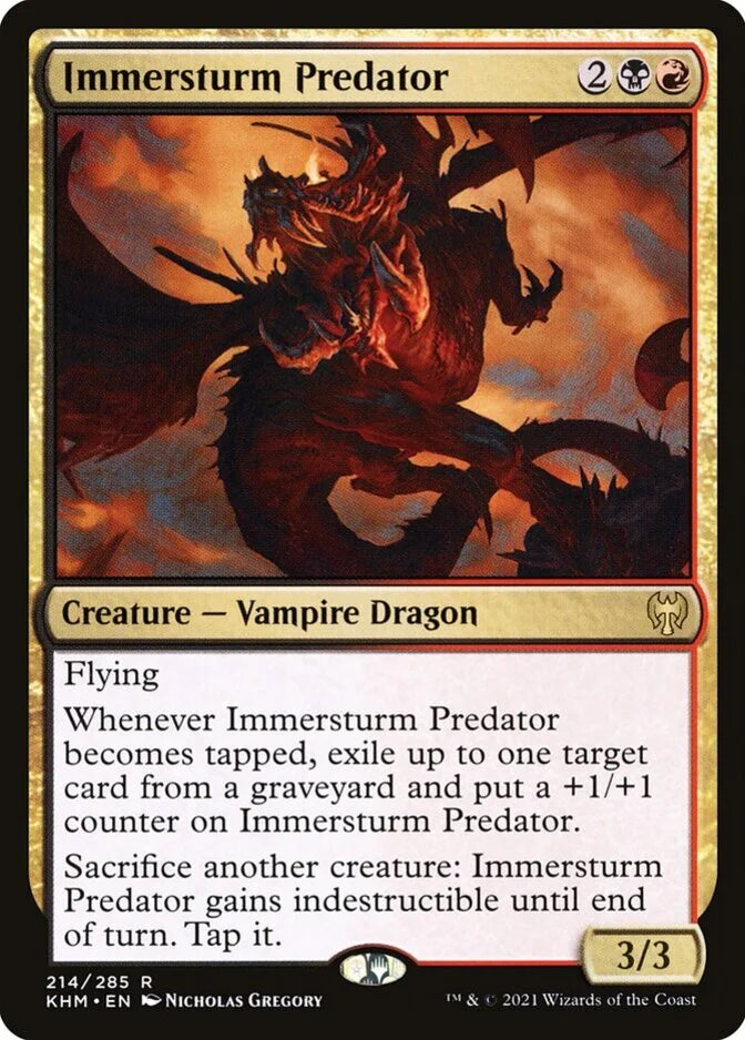 Immersturm Predator [KHM] 214 (foil)