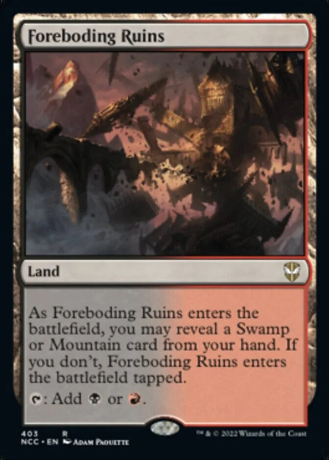Foreboding Ruins [NCC] 403
