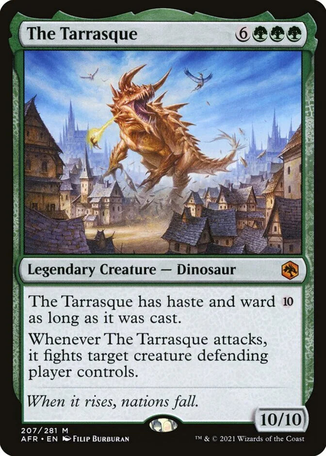 The Tarrasque [AFR] 207 (foil)