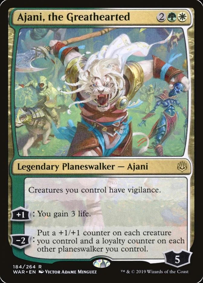 Ajani, the Greathearted [WAR] 184