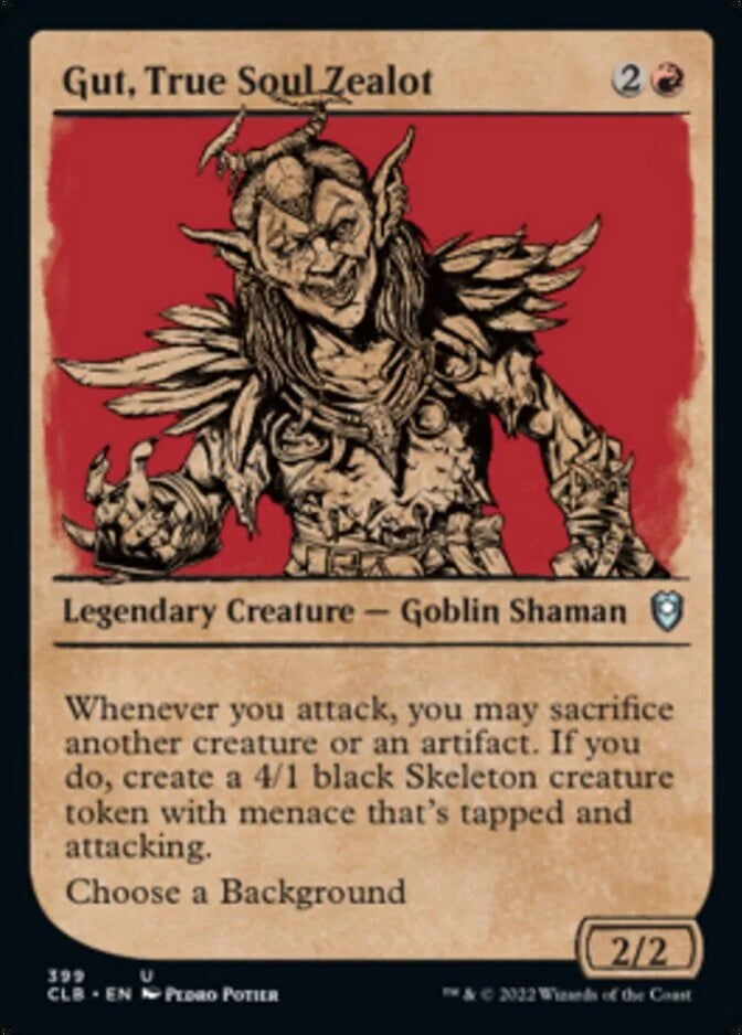 Gut, True Soul Zealot (Showcase) [CLB] 399 (foil)